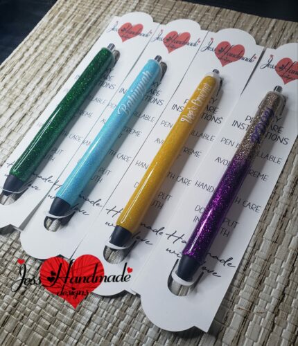 Glitter Custom Pens